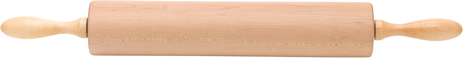 Ateco 15300 Professional Rolling Pin, 15-Inch Barrel, Made of Solid Rock Maple, Made in the USA