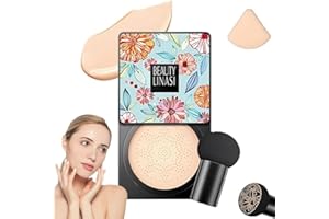 EDMER Beauty Cream, Beauty Linasi Clear Cover Beauty Cream, Air Cushion Cc Cream, Moisturizing Concealer, Makeup Long Lasting (A-Lvory)