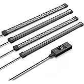 AC Infinity IONBEAM S16, Full Spectrum LED Grow Light Bars 16&rdquo; | Deeper Penetration Samsung LM301H EVO Diodes and Digital Dimming Timer Controller, for Veg Bloom Indoor Plants, Grow Tents