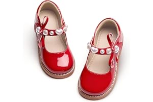 Kiderence Girls Flat Dress Shoes School Oxfords Marry Jane (Toddler/Little Kids)