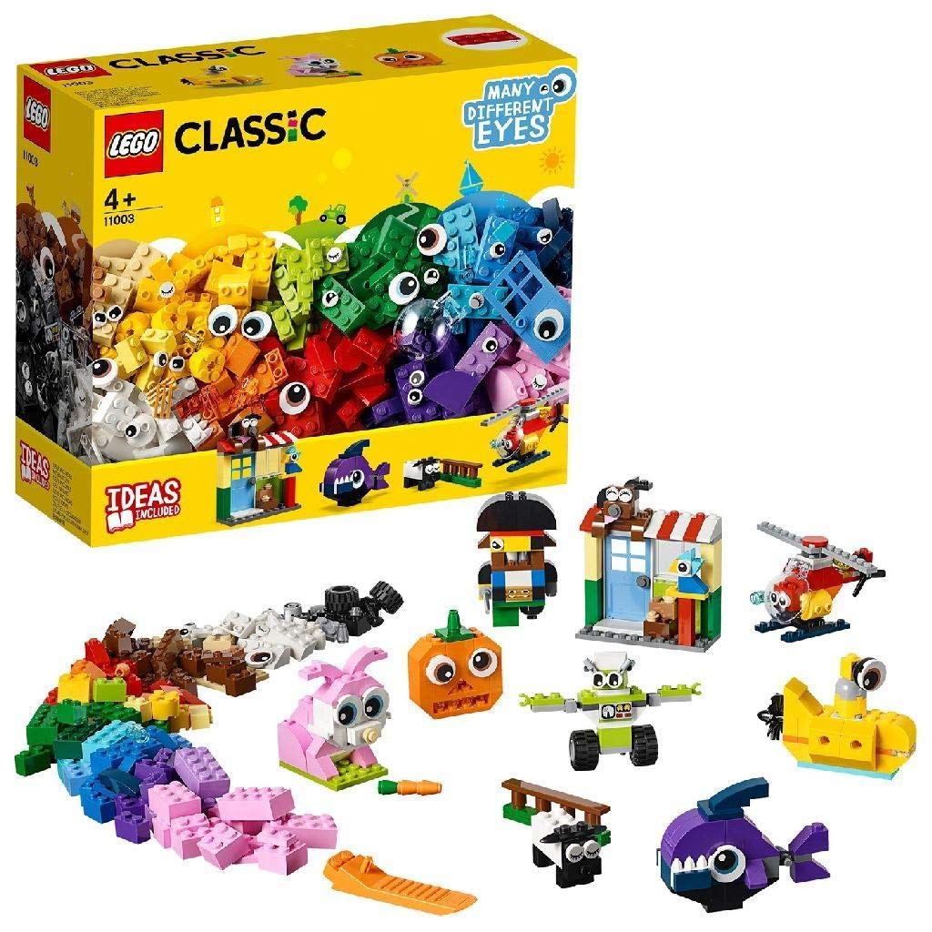 LEGO 11003 Classic Bricks and Eyes, Construction Toys for 4 Year Olds