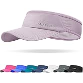 Sukeen Sports Sun Visor Men Women Lightweight Packable Cooling Stretchy Visor Hat for Running, Tennis, Golf