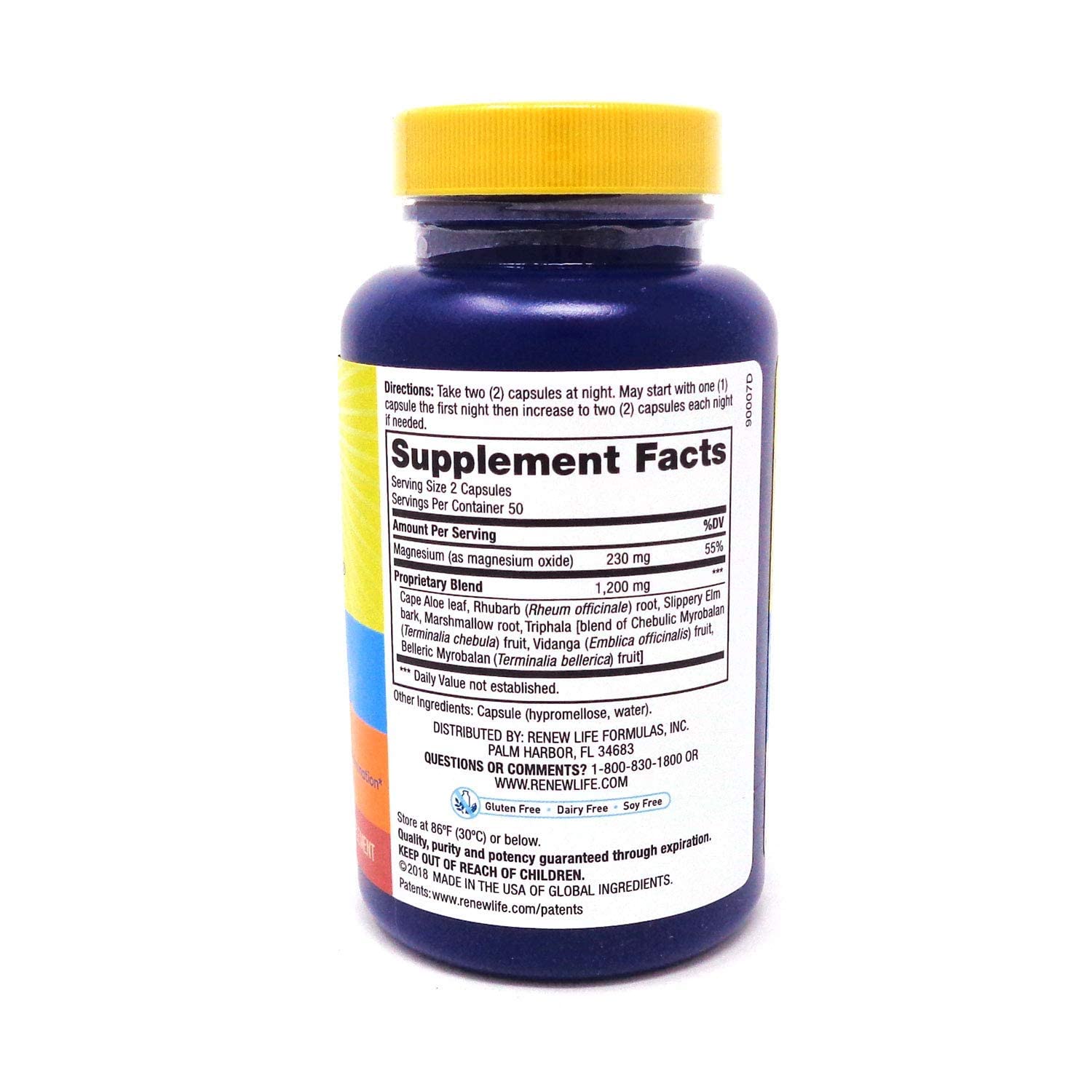 Renew Life Cleanse More Herbal & Mineral Formula, 100 Capsules