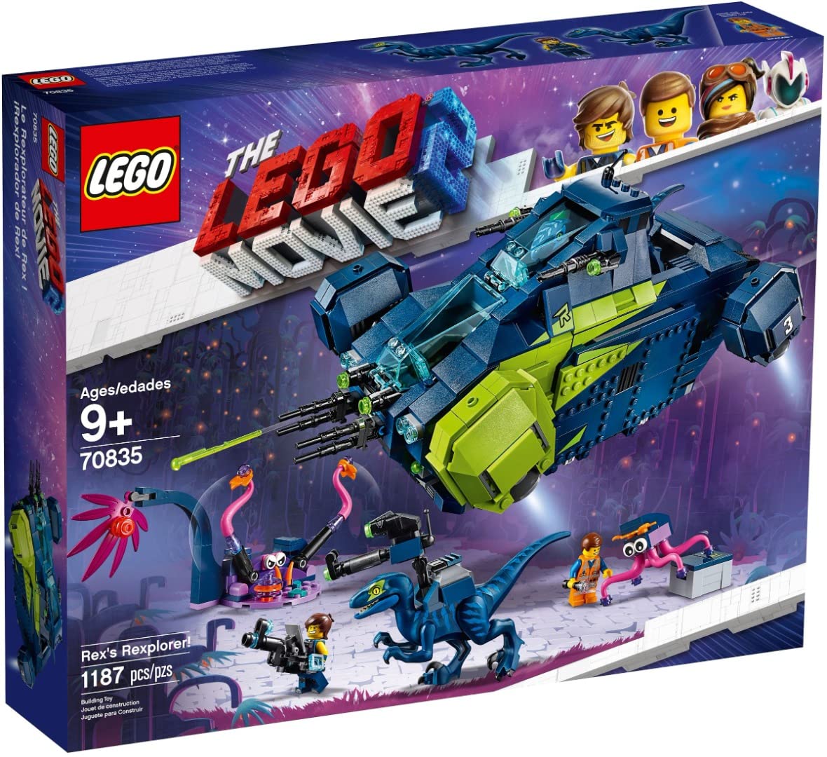 LEGO 70835 The Movie 2 Rex's Rexplorer!