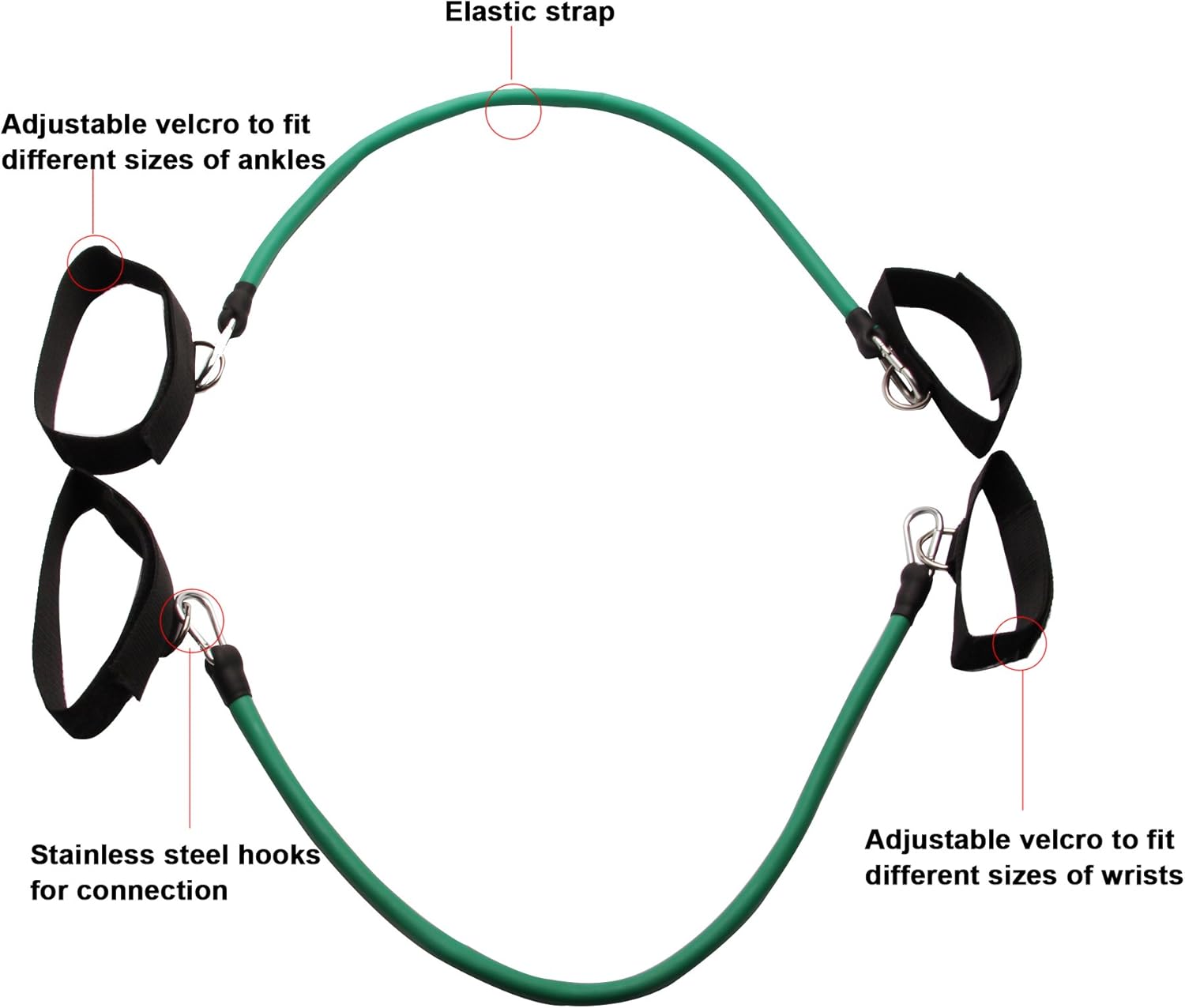 HoDrme 2 Sets of Volleyball Training Aid-Volleyball Rebounder & Resistance Band-Great Trainer for Solo Practice of Serving Tosses, Arm Swings and Passing Technique : Sports & Outdoors