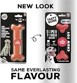 TastyBone Nylon Dog Chew Toy Bacon Large Indestructible UK Made view 6