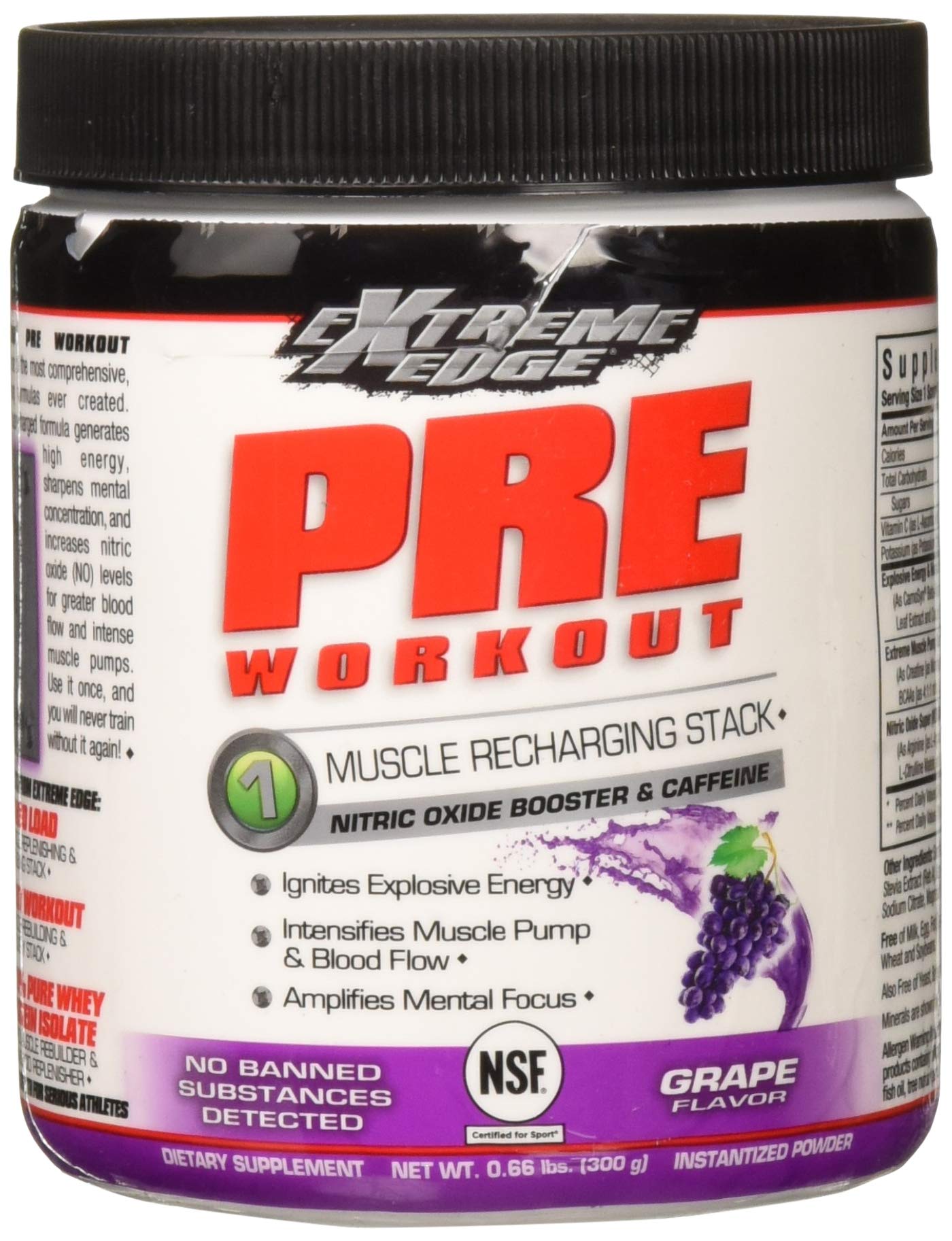 Nutrition Extreme Edge Pre Workout