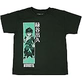 Seven Times Six My Hero Academia Boy's Izuku Deku Midoriya Panel Youth T-Shirt