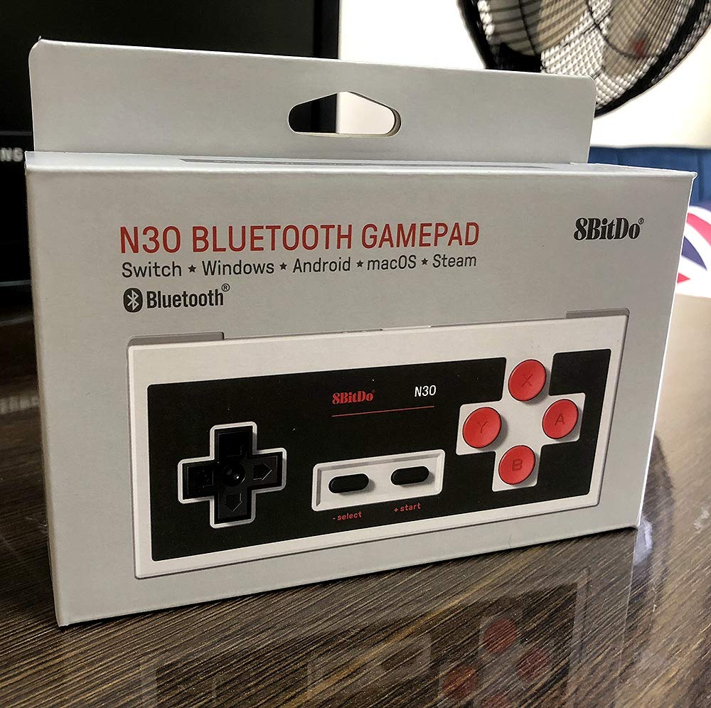8Bitdo N30 Wireless Controller Gamepad Classic Bluetooth Video Game Joystick for Android/PC/Mac OS/Switch