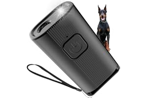 BAOPILONG Mini Dog Sonic Bark Deterrents Devices for Own or Neighbor's Dog, Ultrasonic Dog Bark Deterrent Stop Dog Barking Device Safe Antibarking Device for Dogs Training Tools Pet Stop Barking