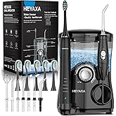 Water Flosser & Ultrasonic Electric Toothbrush Combo, 600ML Water Dental Flosser Toothbrush with 7 Jet Tips, 10 Adjustable Wa