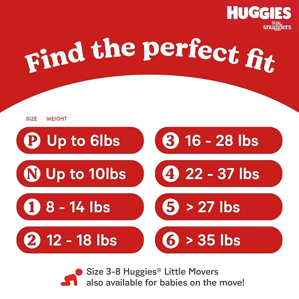 HUGGIES SIZE 2 DIAPERS, LITTLE SNUGGLERS BABY DIAPERS, SIZE 2 (12-18 LBS), 186 COUNT (3 PACKS OF 62), PACKAGING MAY VARY
