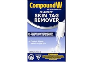 Compound W Skin Tag Remover System - 8 count - Freezes Your Skin Tag Instantly, For Treatment & Effective Skin Tag Removal