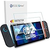 AACL Screen Protector for Nintendo Switch 2 Screen Protector 2025 [7.9 inch],Tempered Glass film,Ultra Clear,2 Pack