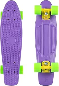Amazon.com : Penny Complete Skateboard (Purple Deck/Yellow ...