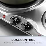 Daewoo 2500W Double Hot Plate Electric Hob Portable 2 Ring Tabletop Student view 4