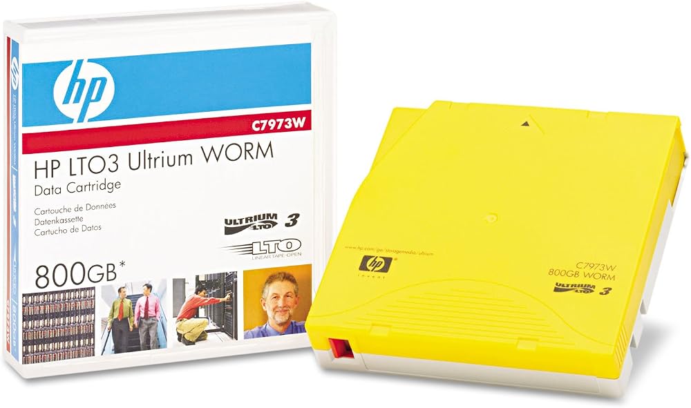 HP LTO Ultrium 3 WORM C7973W Storage Media 400GB-800GB