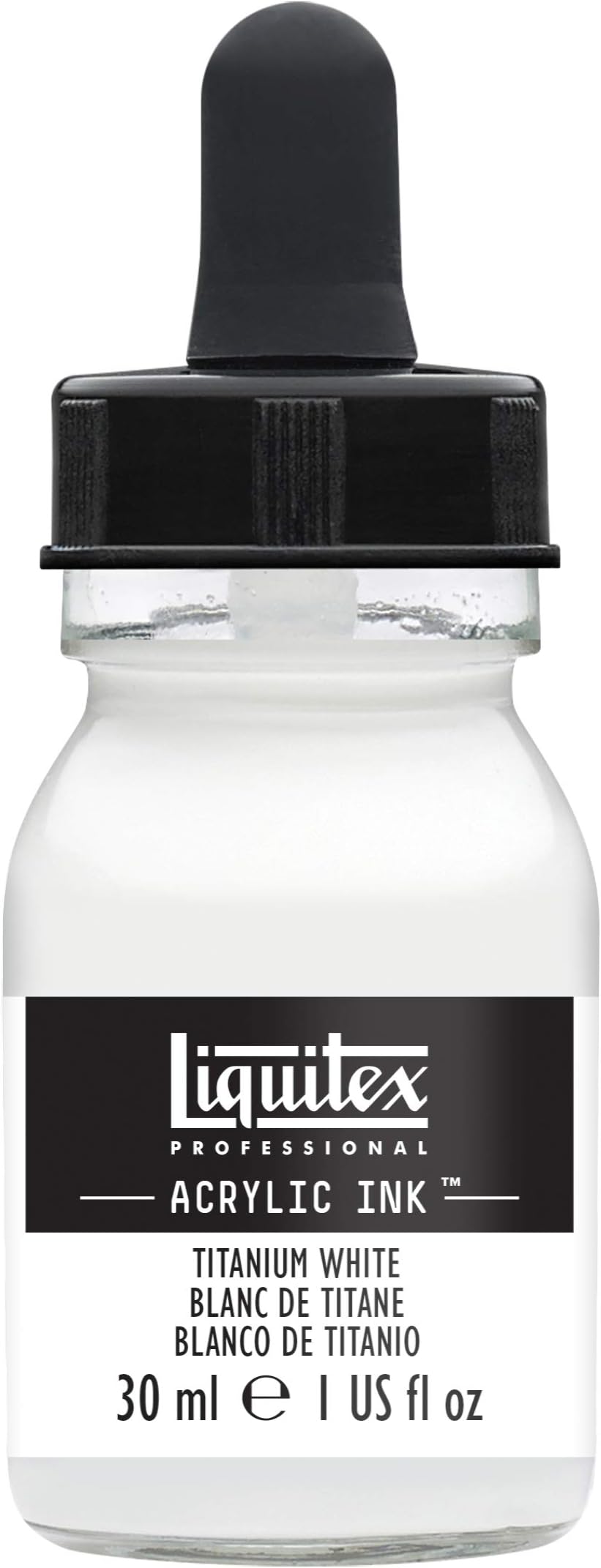 Liquitex Ink Ink Bottle 30 ml Titanium White Liquid Professional Acrylic Paint