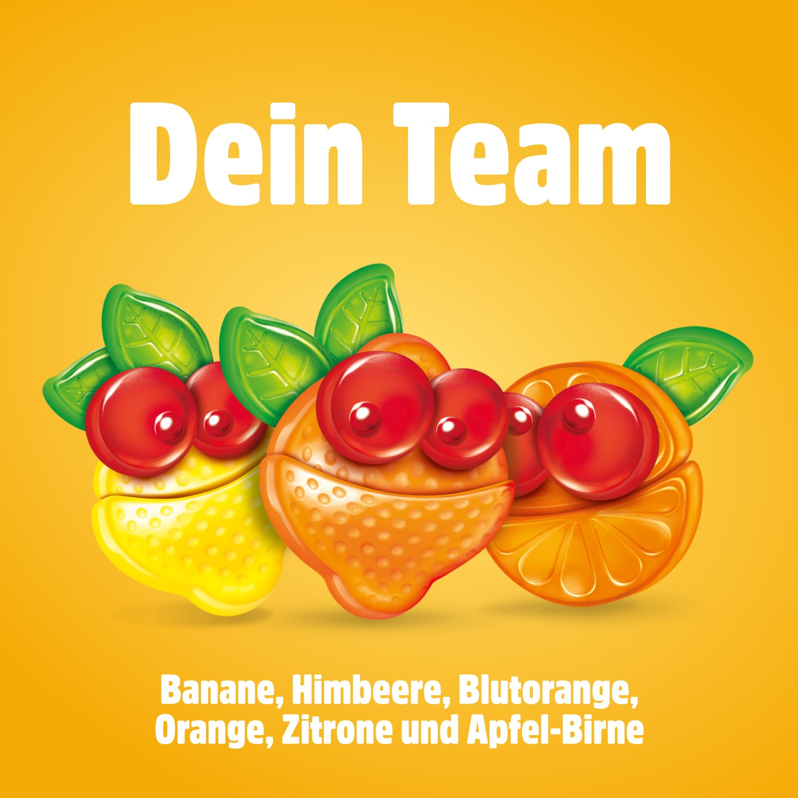 nimm2 Lachgummi – 18 x 200 g – Fruchtgummi mit Fruchtsaft und Vitaminen – Süßigkeit in sechs Geschmacksrichtungen 5
