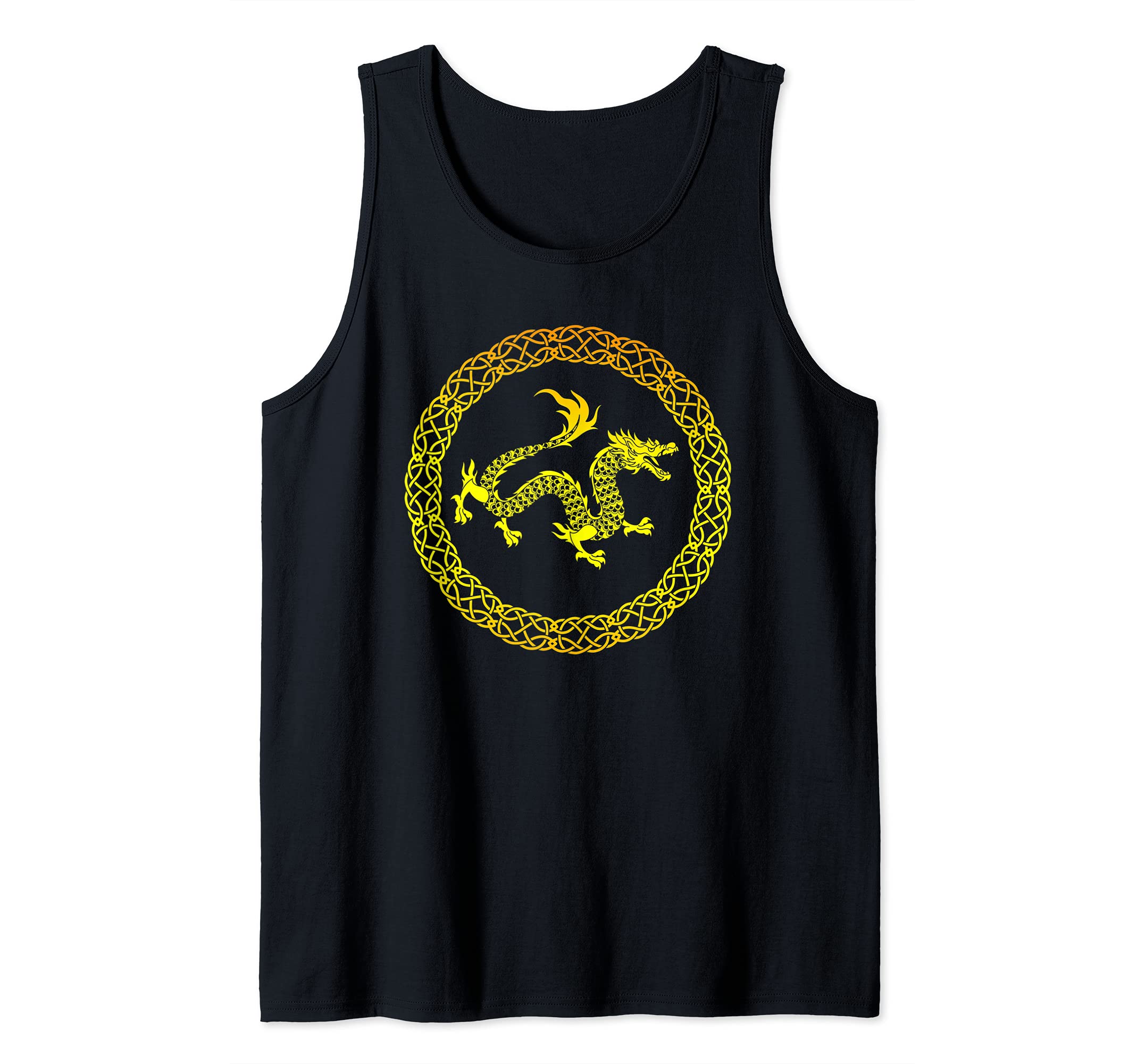 Fantasy Creature China Mythology Asian Chinese Dragon Tank Top