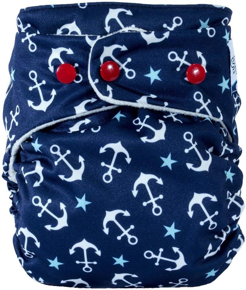 SoftBums Omni Shell with Snaps, Little Captain