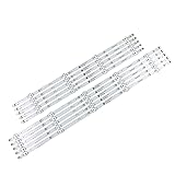PANMILED 10 Pieces LED Backlight Strips for 55'' TV