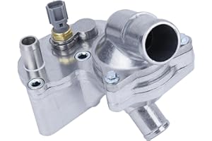 YOUYIEN Upgrade Aluminum Thermostat Housing Assembly(1PCS). Replaces Part #2L2Z8592AA 2L2Z8592BA. Fit for Ford Explorer 2002-2010 4.0L V6,Mercury Mountaineer 2002-2010 4.0L V6.