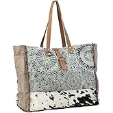 Myra Bag Canvas Bag, Multicolor, Large, MY-S-1192