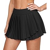 IUGA Tennis Skirt Pleated Skirts for Women with Pockets High Waisted Athletic Skirt Skorts for Woman Workout Golf Skort
