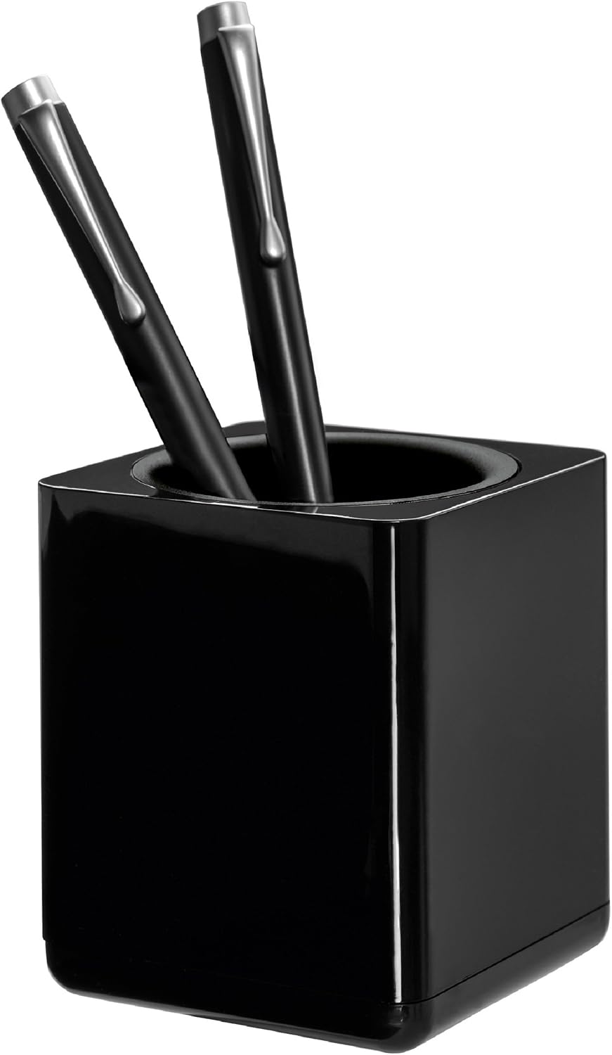 HAN 17653-13, i-Line pencil cup. Elegant, attractive accessory in premium quality, black, 17653-13 Stifteköcher i-Line - hochglänzend - Image 3
