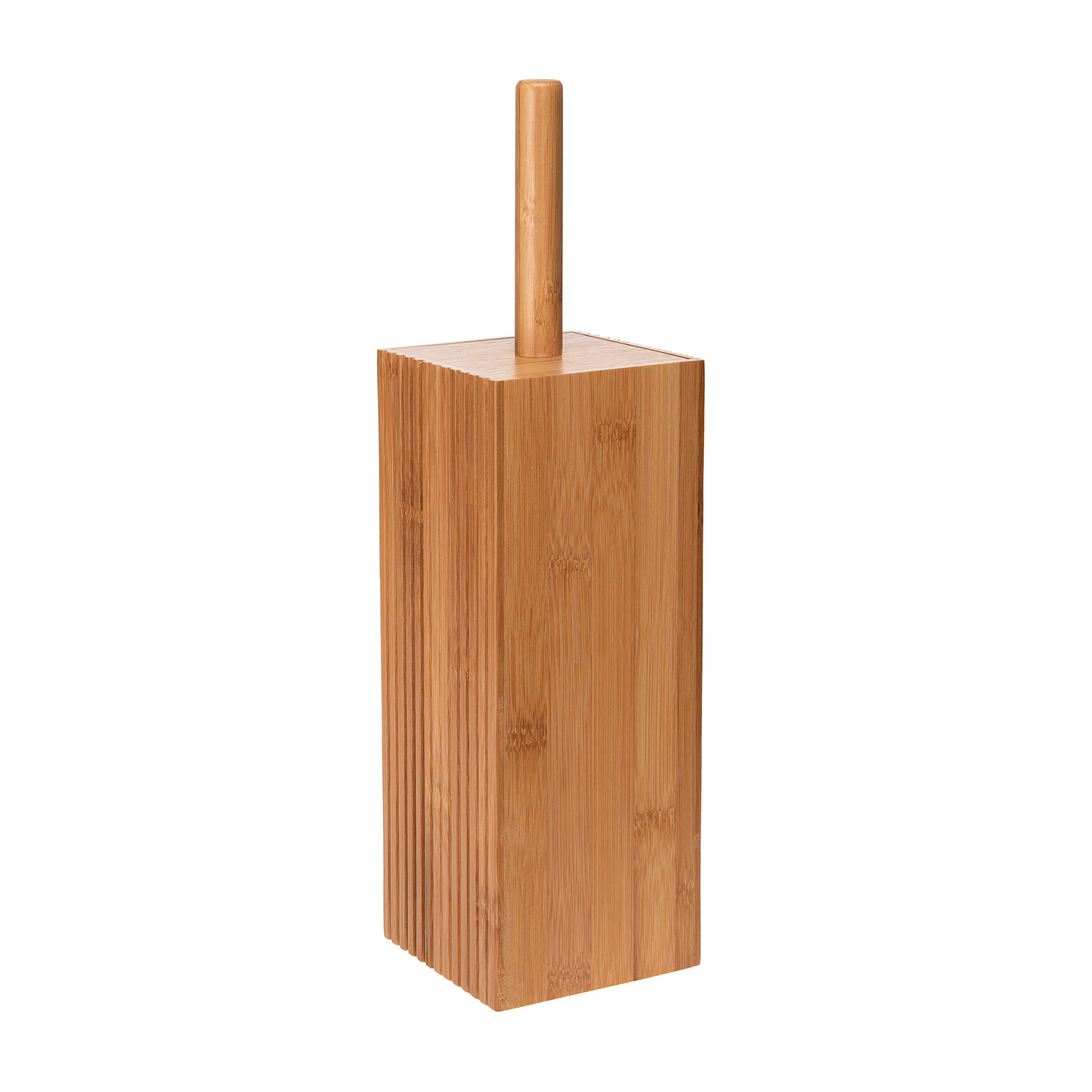 Photo 1 of *USED*
Bath Bliss Tall Square Natural Bamboo Collection, Bowl Brush, Storage Jar, Toilet Tissue Reserve. Matching Accessories to Decorate Your Bathroom, Tall Square Toilet Brush (10020-NATURAL)