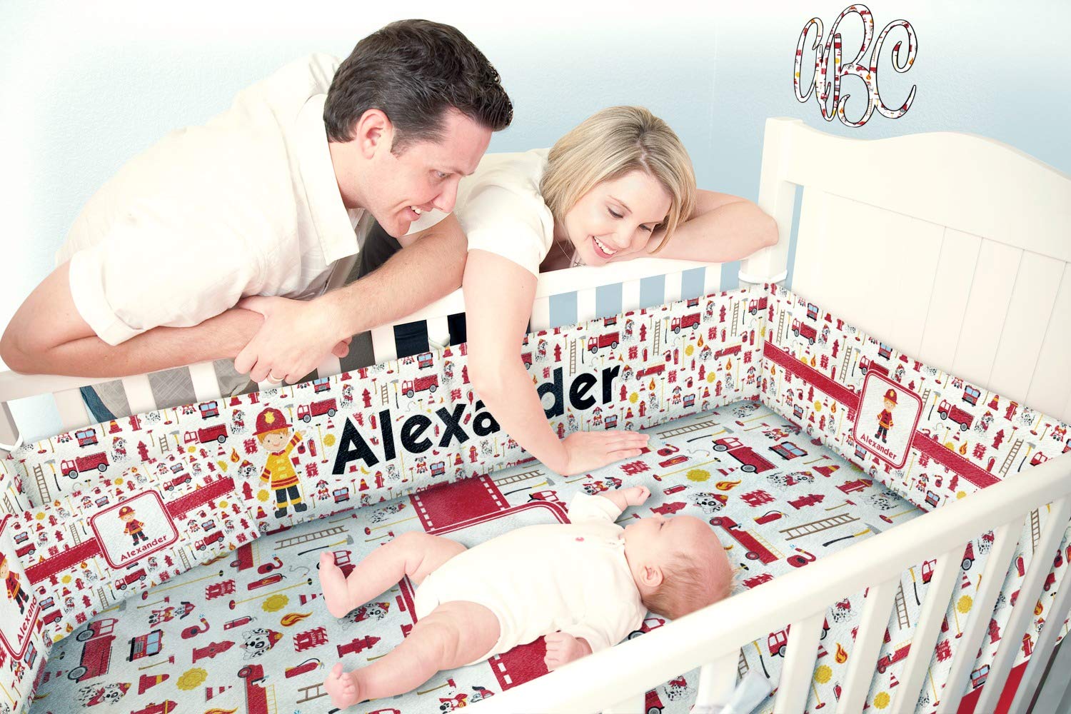 Superhero Crib Fitted Sheet Personalized Baby Bedding Quilts Bed Covers