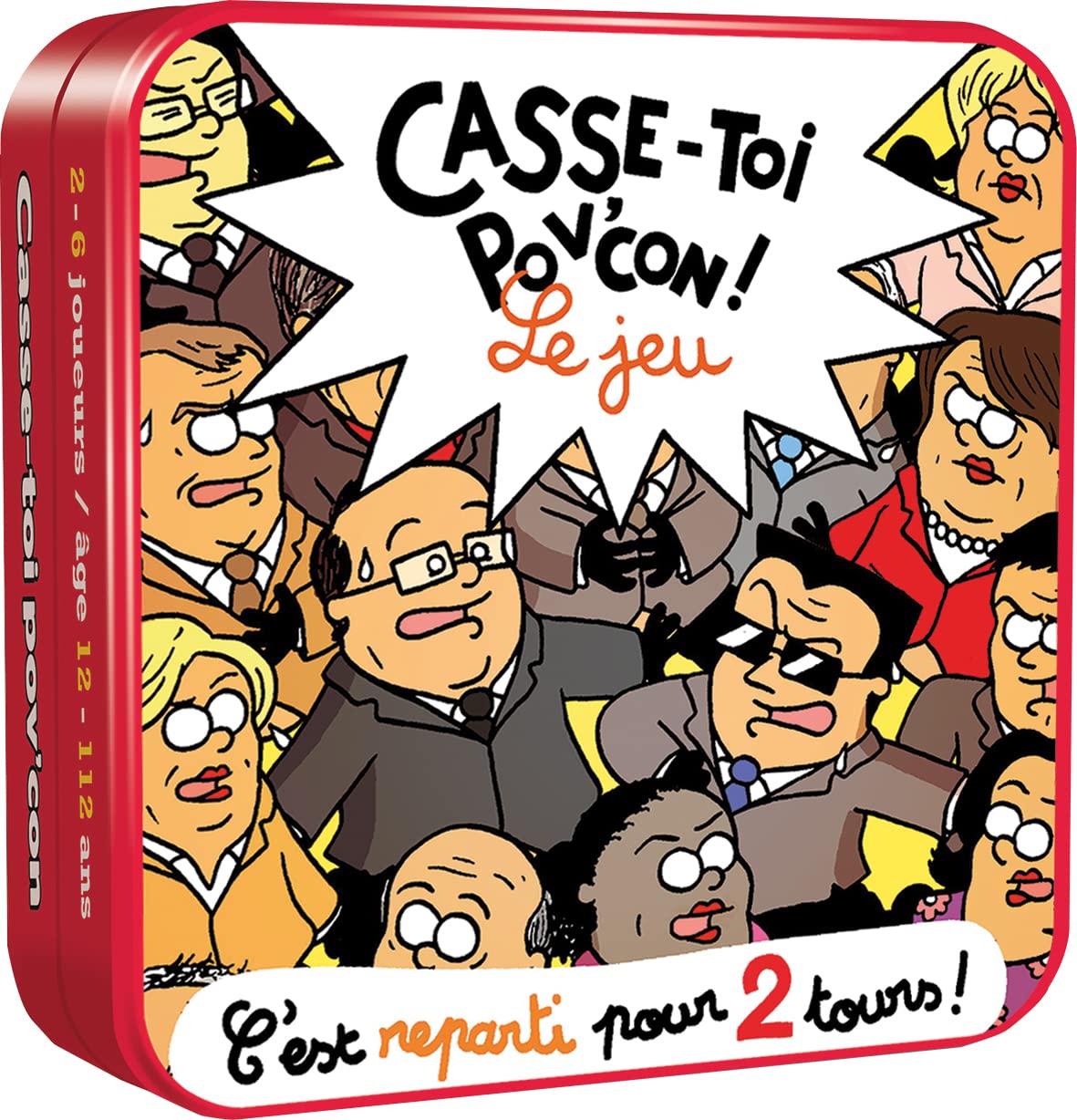 Asmodee – cgctpc01 – Jeu d 'ambiance – Casse Toi con 2