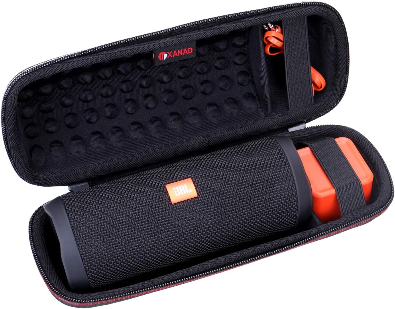 portable speaker with storage