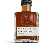 Strongwater Black Walnut Bitters - Complex, Rich Nutty Flavor - 3oz, 1pk | Walnut Cocktail Bitters Made with Nuts, Cacao Nibs, Spices and Best Paired with a Manhattan, Coffee, or an Old Fashioned