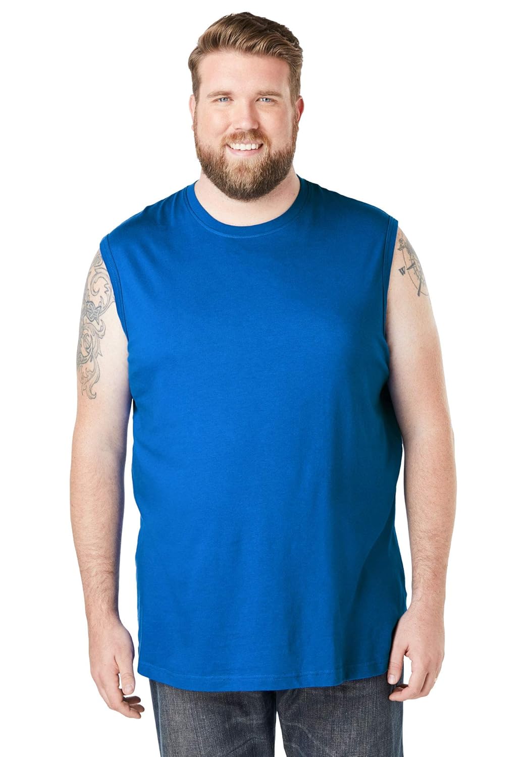 KingSize Mens Big & Tall Lightweight Muscle TShirt Shops Big & Tall