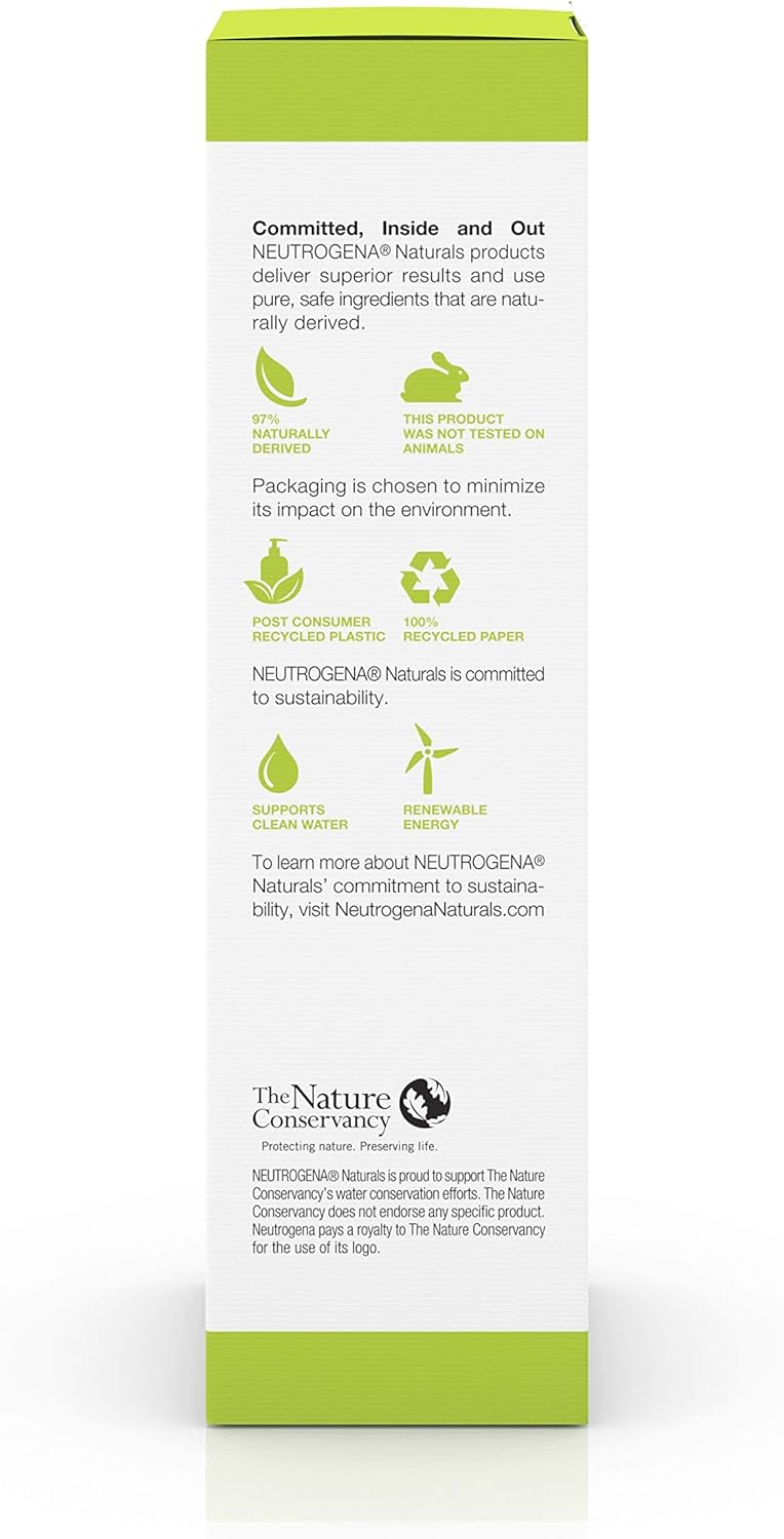 Neutrogena Naturals Multi-Vitamin Nourishing Daily Face Moisturizer with Antioxidant Bionutrients & Vitamins B, C & E, Non-Comedogenic & Sulfate-, Paraben-, Phthalate- & Dye-Free, 3 fl. oz: Beauty