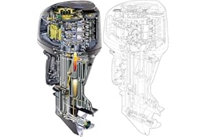 REPAIRMANUALS4U HPDI two stroke Outboard Motor Service Manual Library covers yamaha Z150 175 200 04 to 06