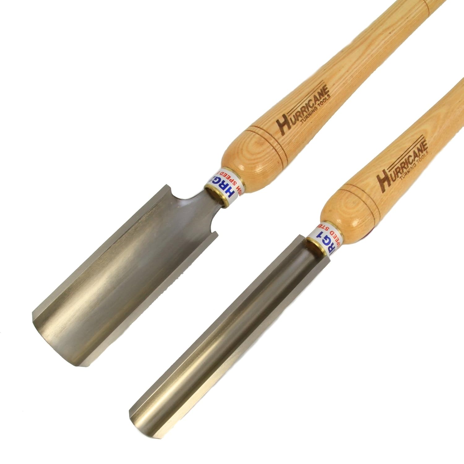 Hurricane Turning Tools, Woodturning Two Piece Roughing Gouge Set, 2