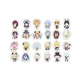 YJacuing Genshin Impact Cute Chibi Reusable Vinyl