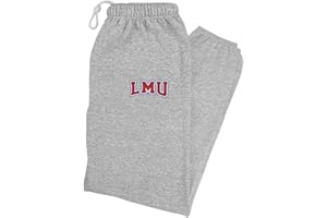 LOGOVISION Mens Jogger Sweatpants Collegiate Primary Logo Athletic Heather Collection