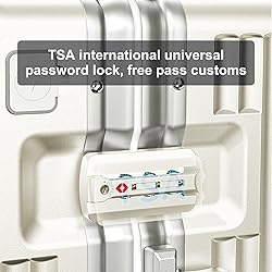 AIWEINY Zipperless Luggage, Polycarbonate Aluminum