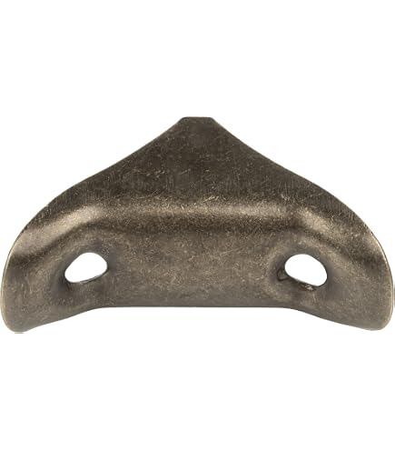 Hillman Chair Brace 1 X 3/4-Inch - Antique Bronze Furniture Repair Bracket