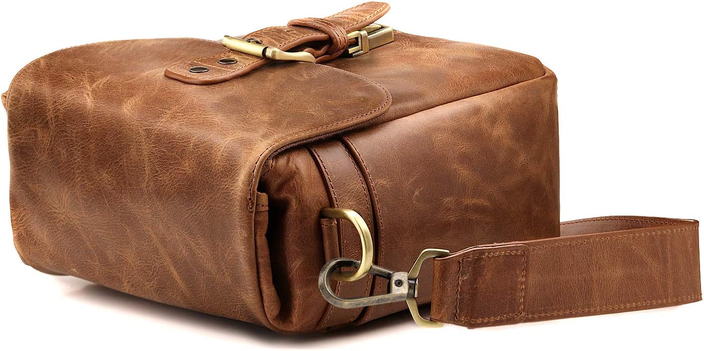 Cullmann cameratas van echt leer! - Catawiki