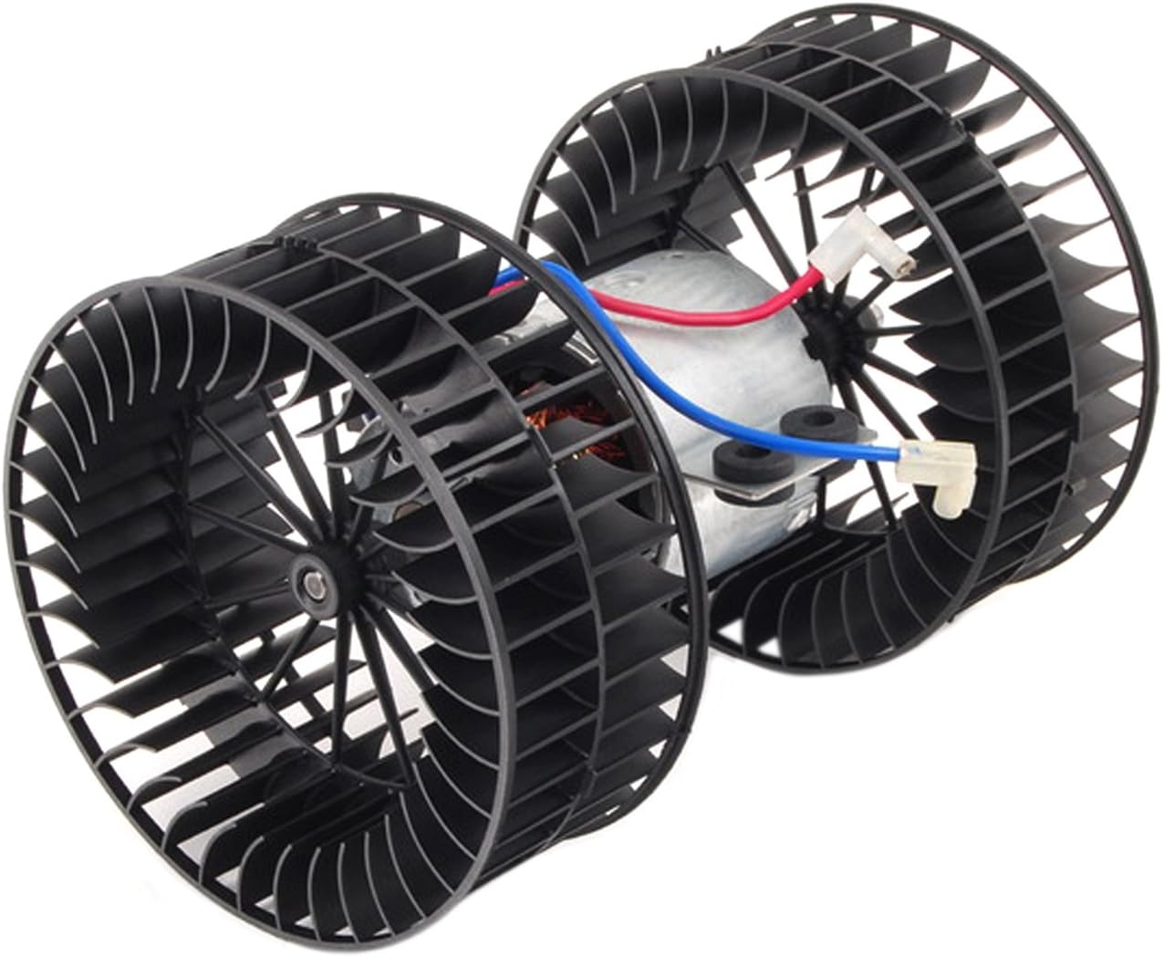TOPAZ 64118391809 Front Heater Blower Motor with Dual Fan