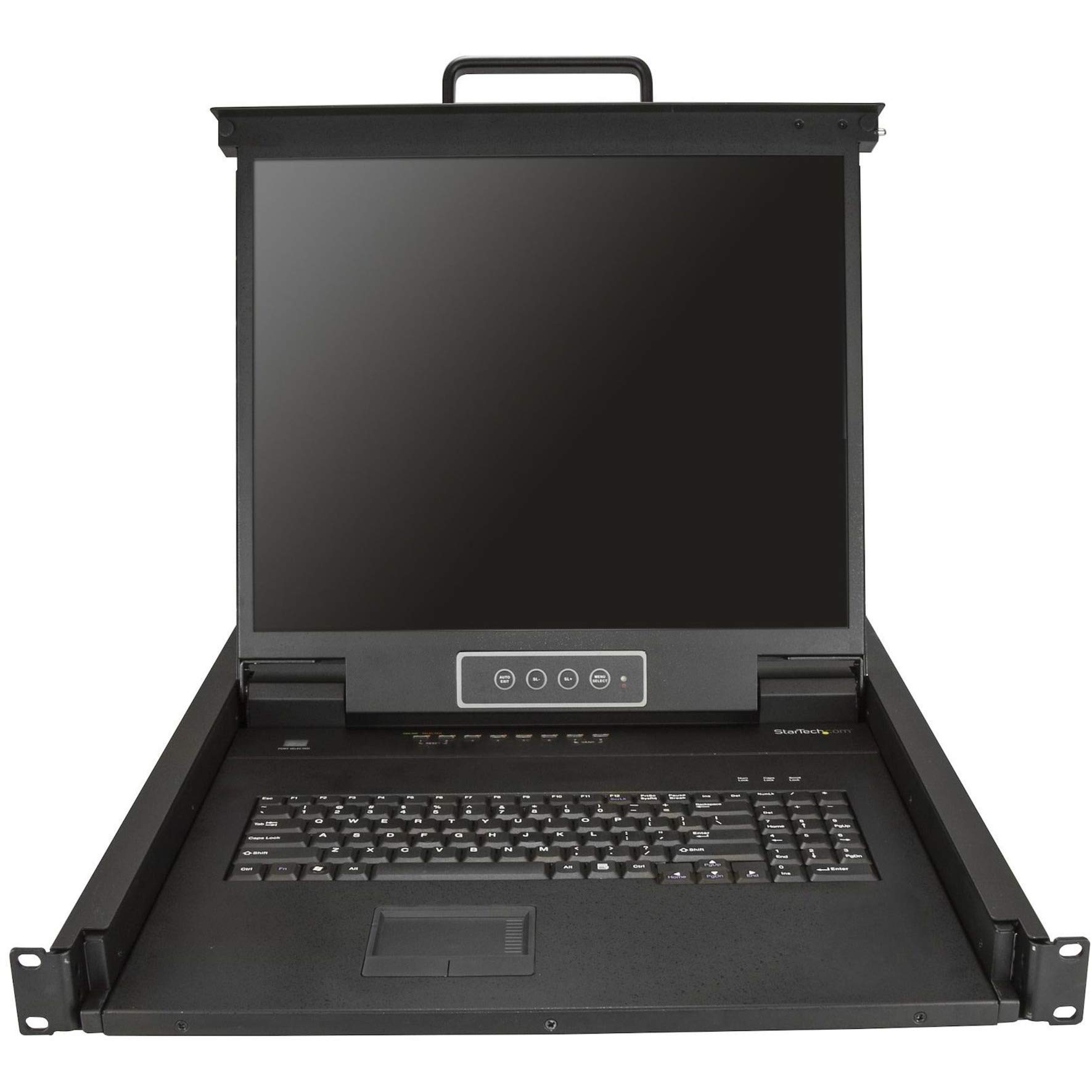 StarTech.com 8 Port Rackmount KVM Console w/ 6ft Cables - Integrated KVM Switch w/ 19
