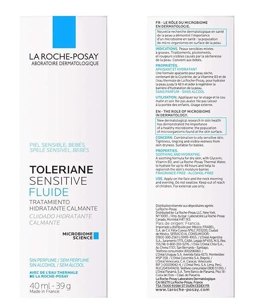 la roche posay toleriane fluide moisturizer