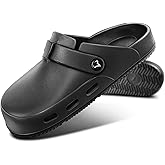 KEMISANT Women Clogs,Comfortable Mules Sandals Slippers Nurse Garden Shoes Unisex for Men Cushioned Support
