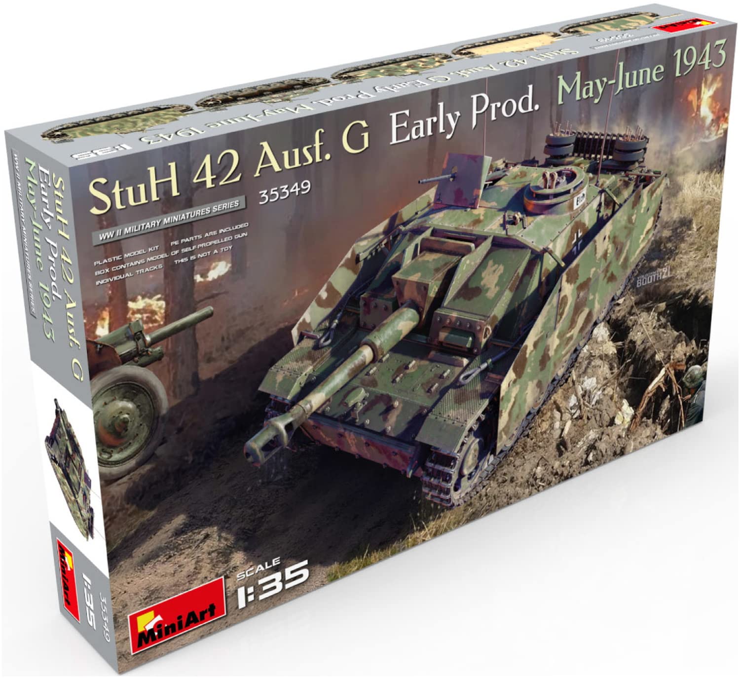 Miniart 1:35 - StuH 42 Ausf G Early Prod (May-June 1943)
