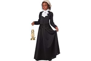 California Costumes, Susan B. Anthony/Harriet Tubman, Girl's Costume